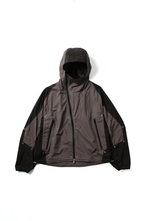 STRUCTURED RIPSTOP HOOD JACKET