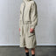 TEXTURED CHECK NYLON HOOD JACKET
