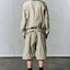 TEXTURED CHECK NYLON HOOD JACKET