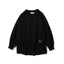 LAYERED ZIP SWEAT