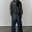 DISTRESSED RIVET HOODIE