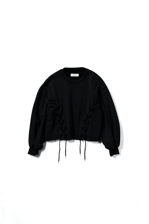 LACE UP SWEAT