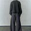 VINTAGE FADE LACE UP SWEAT