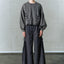 VINTAGE FADE LACE UP SWEAT