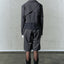 CONTRAST HEM SHORT BLAZER