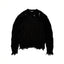 DISTRESSED OPEN KNIT
