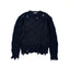 DISTRESSED OPEN KNIT
