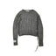 SHEER RIB CREWNECK KNIT