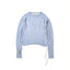 SHEER RIB CREWNECK KNIT