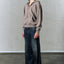 AGING TWISTED DENIM PANTS