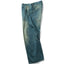 AGING TWISTED DENIM PANTS
