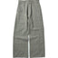 DOUBLE KNEE MOTION PLEAT CANVAS PANTS