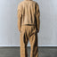 DOUBLE KNEE MOTION PLEAT CANVAS PANTS