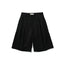 STUDDED MOTION PLEAT GAB SHORTS