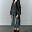 MOTION PLEAT WIDE DENIM SHORTS