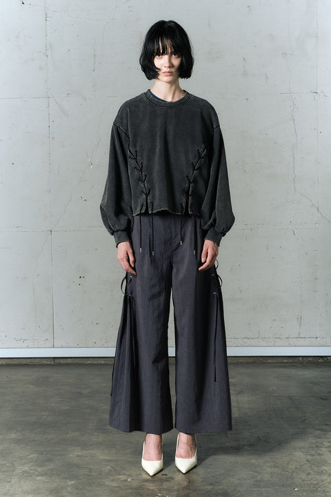LACE UP PANTS