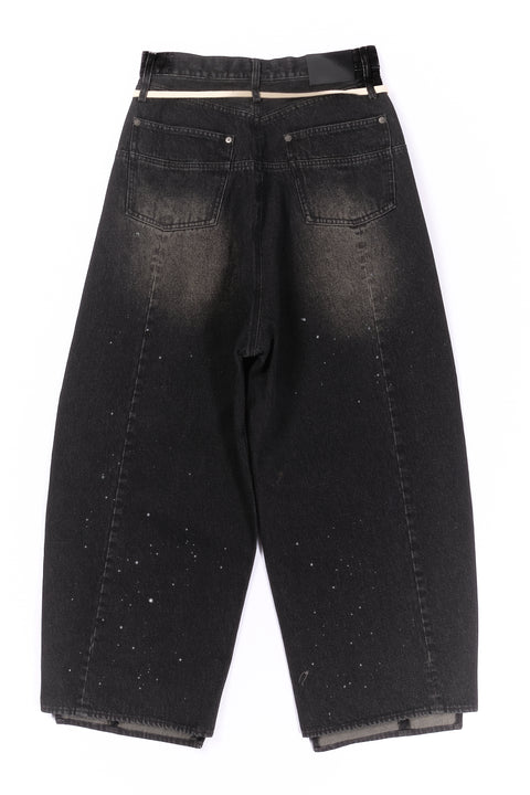 AGING BAGGY DENIM PANTS