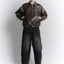 AGING BAGGY DENIM PANTS