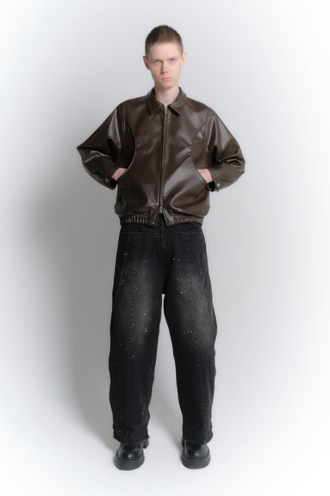 AGING BAGGY DENIM PANTS