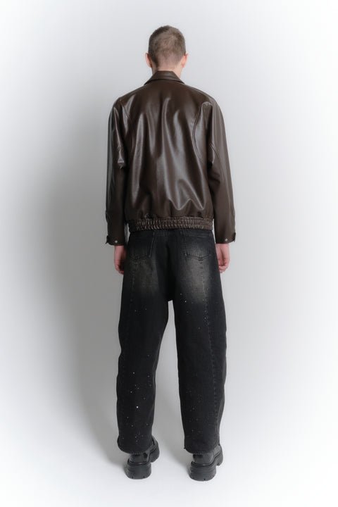 AGING BAGGY DENIM PANTS