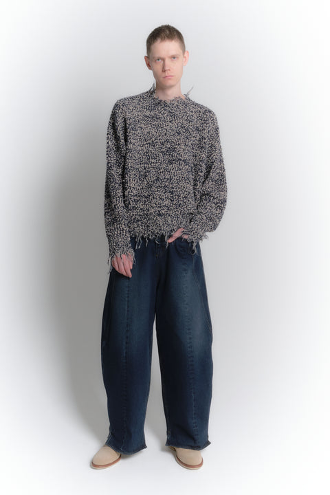 AGING BAGGY DENIM PANTS