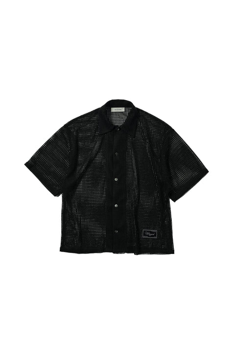 MESH FABRIC SHIRT