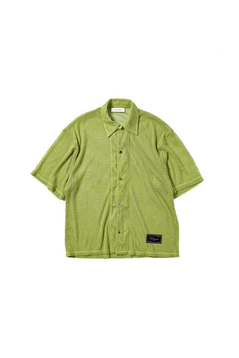 MESH FABRIC SHIRT