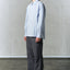 STUDDED MOTION PLEAT BROAD SHIRT