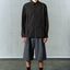 STUDDED MOTION PLEAT BROAD SHIRT