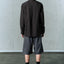 STUDDED MOTION PLEAT BROAD SHIRT