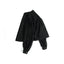 LACE TIE-SLEEVE SHIRT