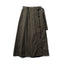 AGING DOCKING PLEATS SKIRT