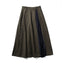 AGING DOCKING PLEATS SKIRT