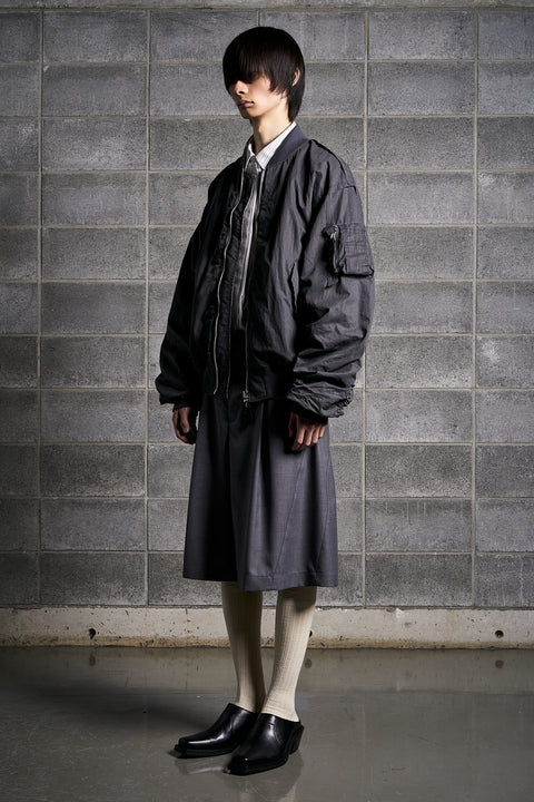 RAW EDGE BOMBER JACKET