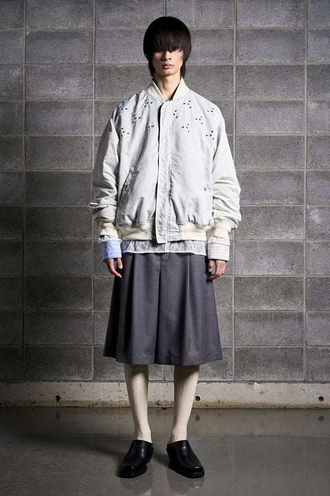 RAW EDGE BOMBER JACKET