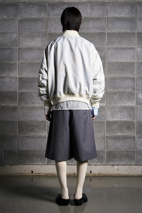 RAW EDGE BOMBER JACKET