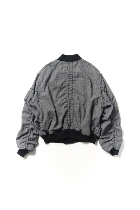 RAW EDGE BOMBER JACKET