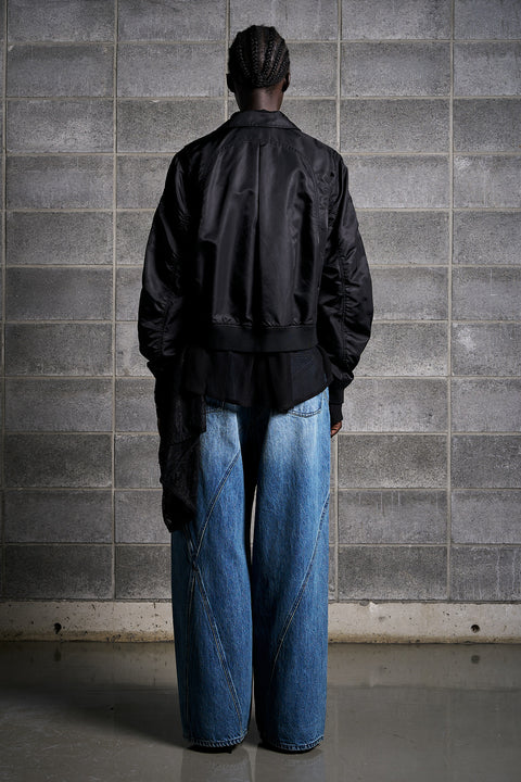 SHORT BOMBER JACKET