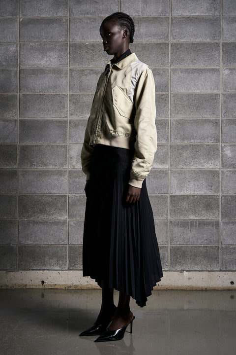 SHORT BOMBER JACKET