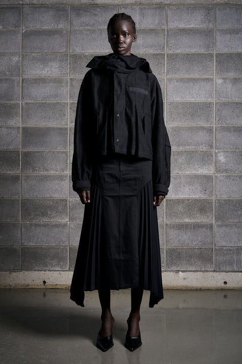 LACE SHORT MOD'S COAT