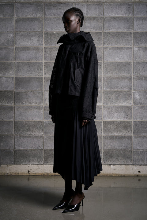 LACE SHORT MOD'S COAT