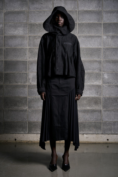 LACE SHORT MOD'S COAT