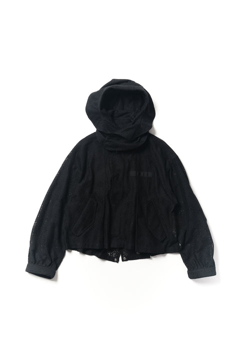 LACE SHORT MOD'S COAT