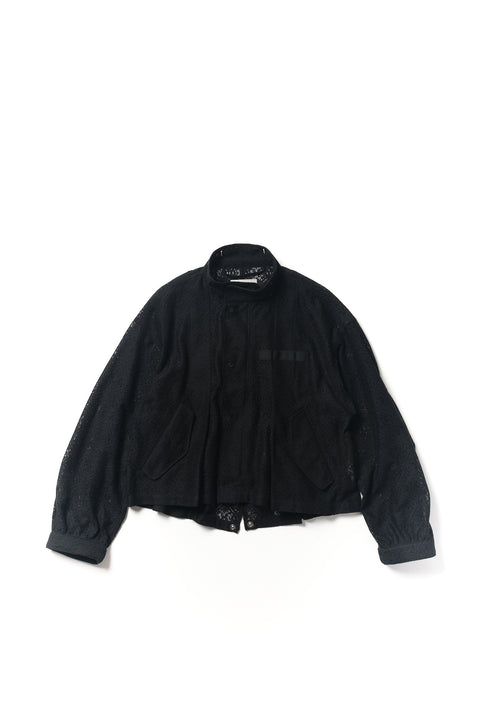 LACE SHORT MOD'S COAT