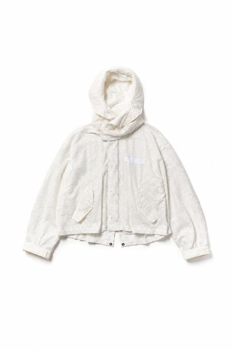 LACE SHORT MOD'S COAT