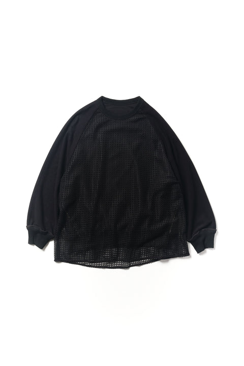 LAYERED ZIP SWEAT