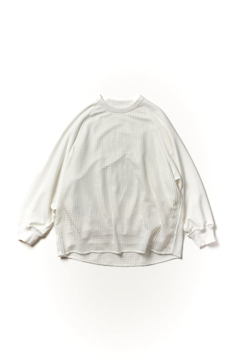 LAYERED ZIP SWEAT