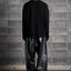 LONG SLEEVE MESH LAYERED TOP