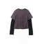 LACE HOOK LAYERED TOP