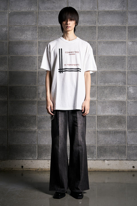 GRAPHIC T-SHIRT"CONNECTED IN FRAGMENTS"